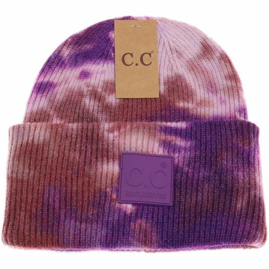 Iris/Ginger Tie Dye CC Beanie