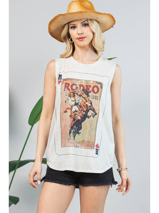 Vintage Rodeo Tank