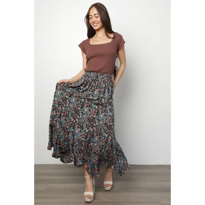 Angela Floral Skirt