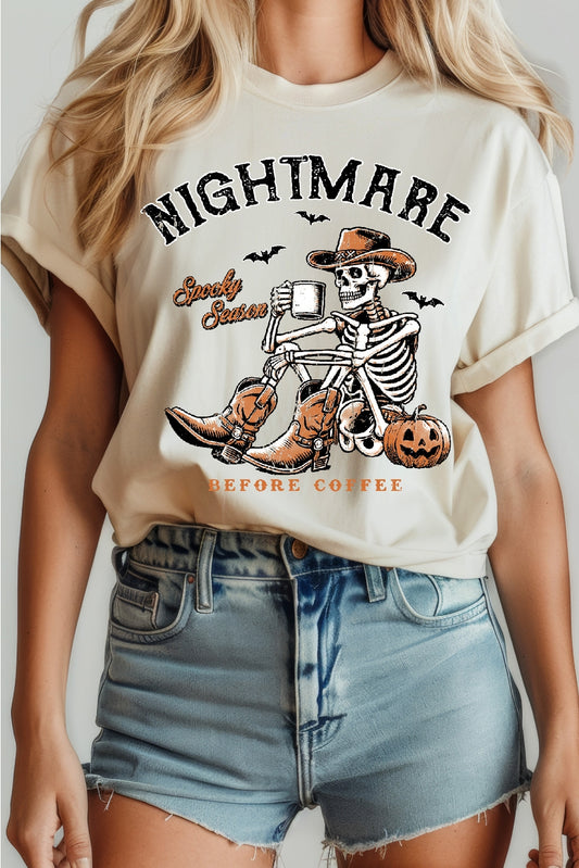 Nightmare Before Coffee Graphic Tee
