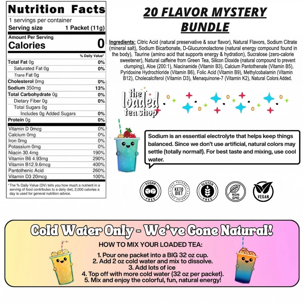 The Loaded Teashop Drink Mix