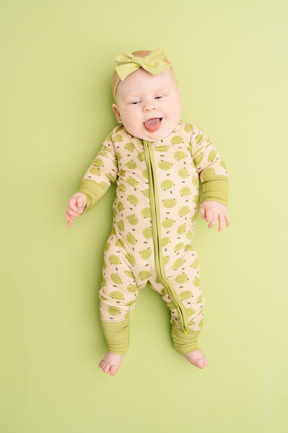 Froggy Friends Bamboo Sleeper