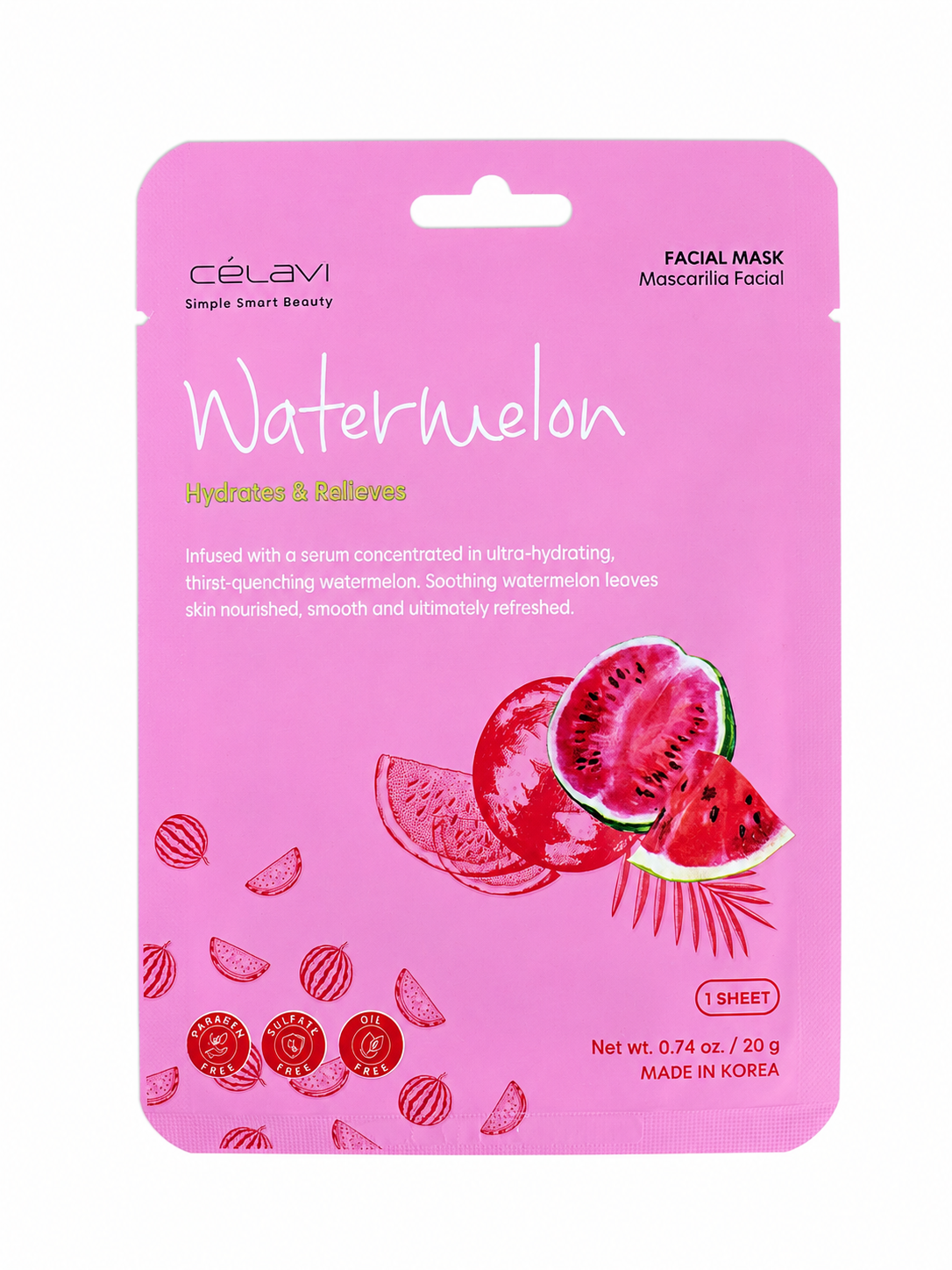 Watermelon Face Mask