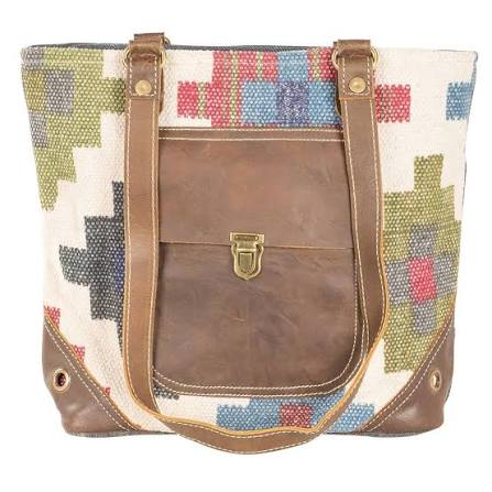 Multicolor Aztec Tote