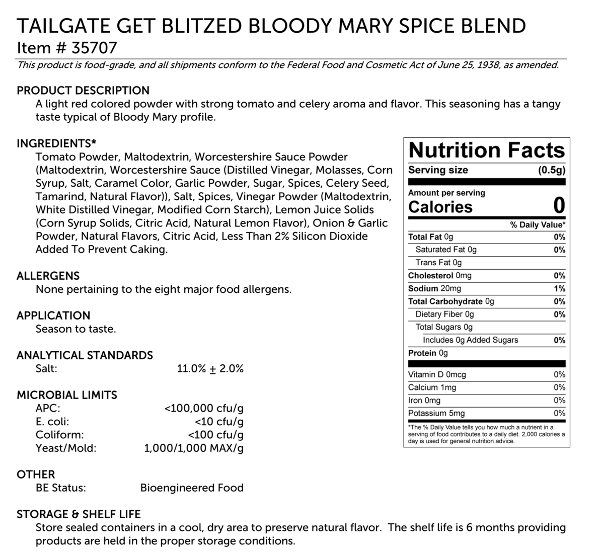 Tailgate Spices: Get Blitzed