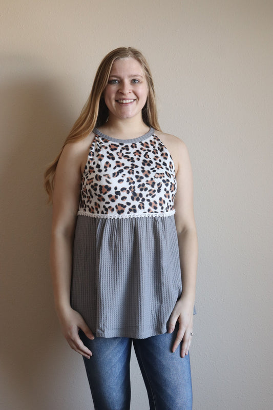 Gray Leopard Tank