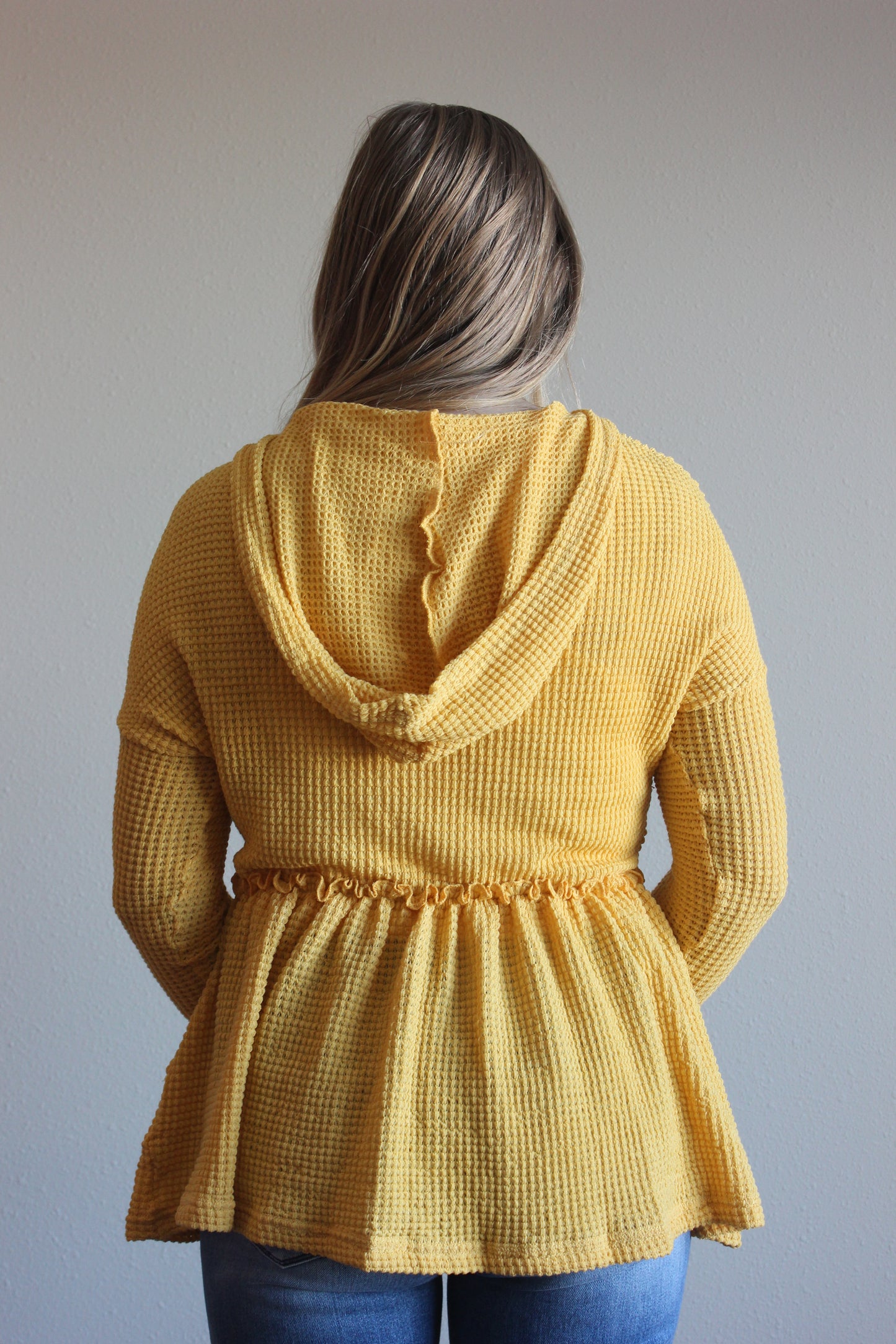 Yellow Knit Top